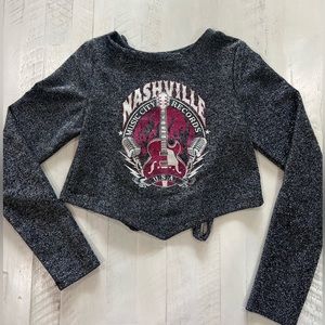 NWT Nashville kids crop top size Medium